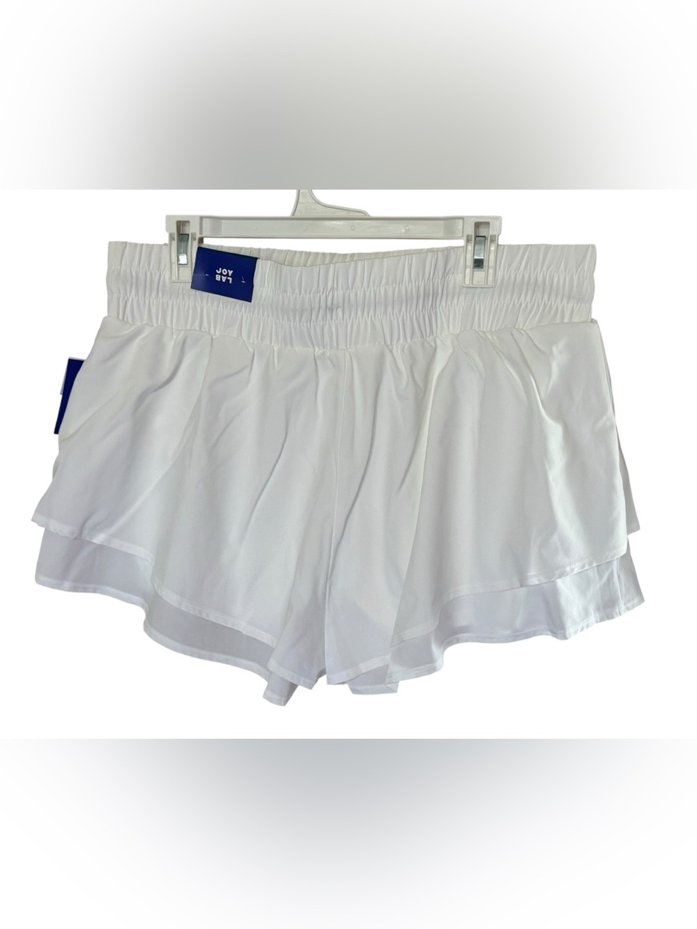 JoyLab True White High-Rise Double Layer Woven Athletic Shorts NWT - Picture 5 of 14